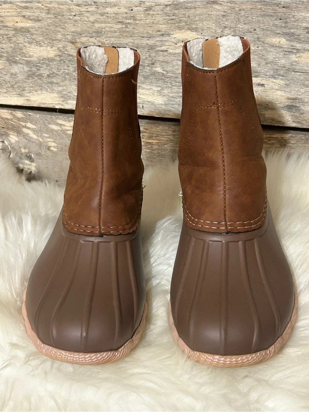 Outwoods Women’s Ankle Duck Boots - Picture 3 of 13